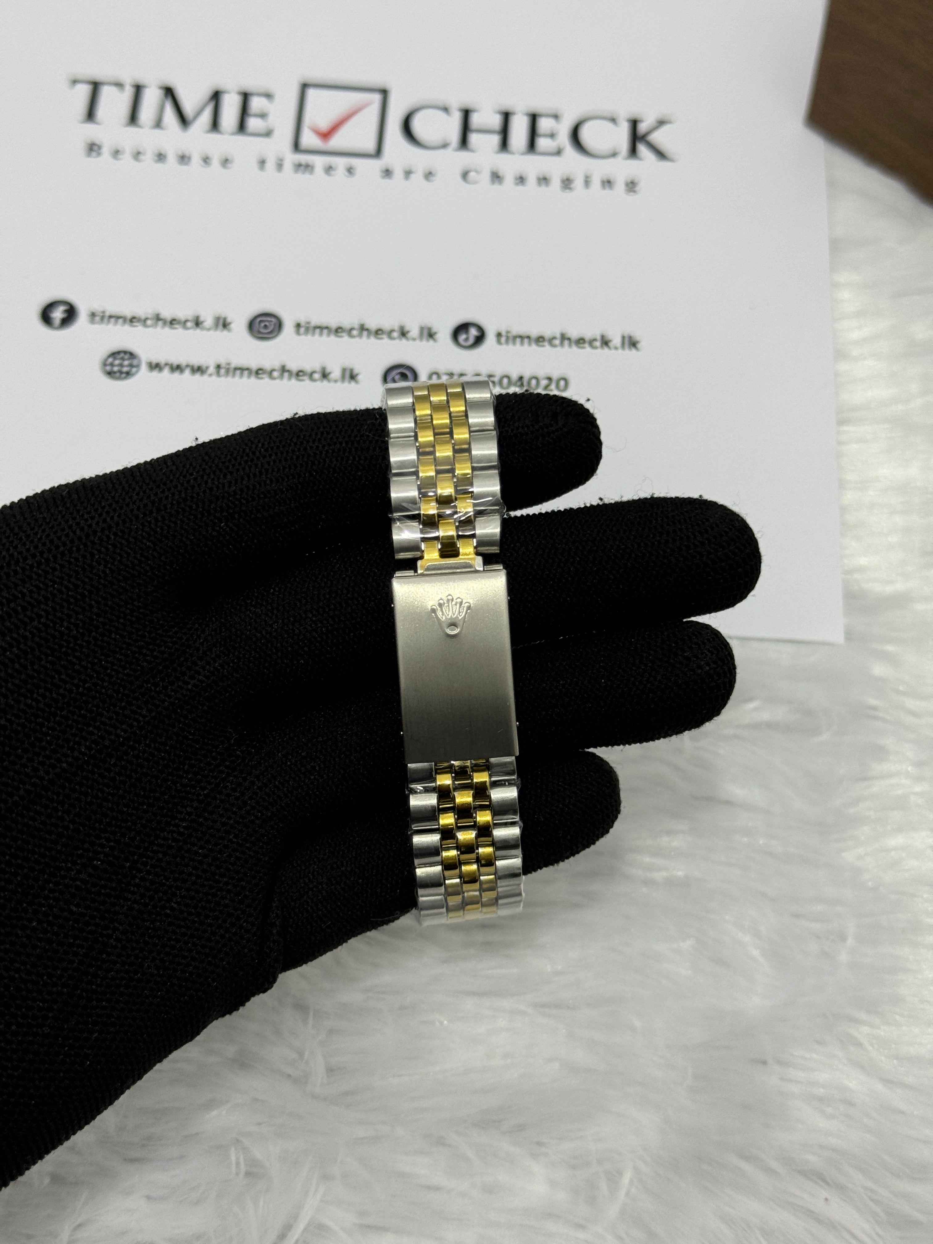 RLX Datejust Two Tone Men's Watch -Silver