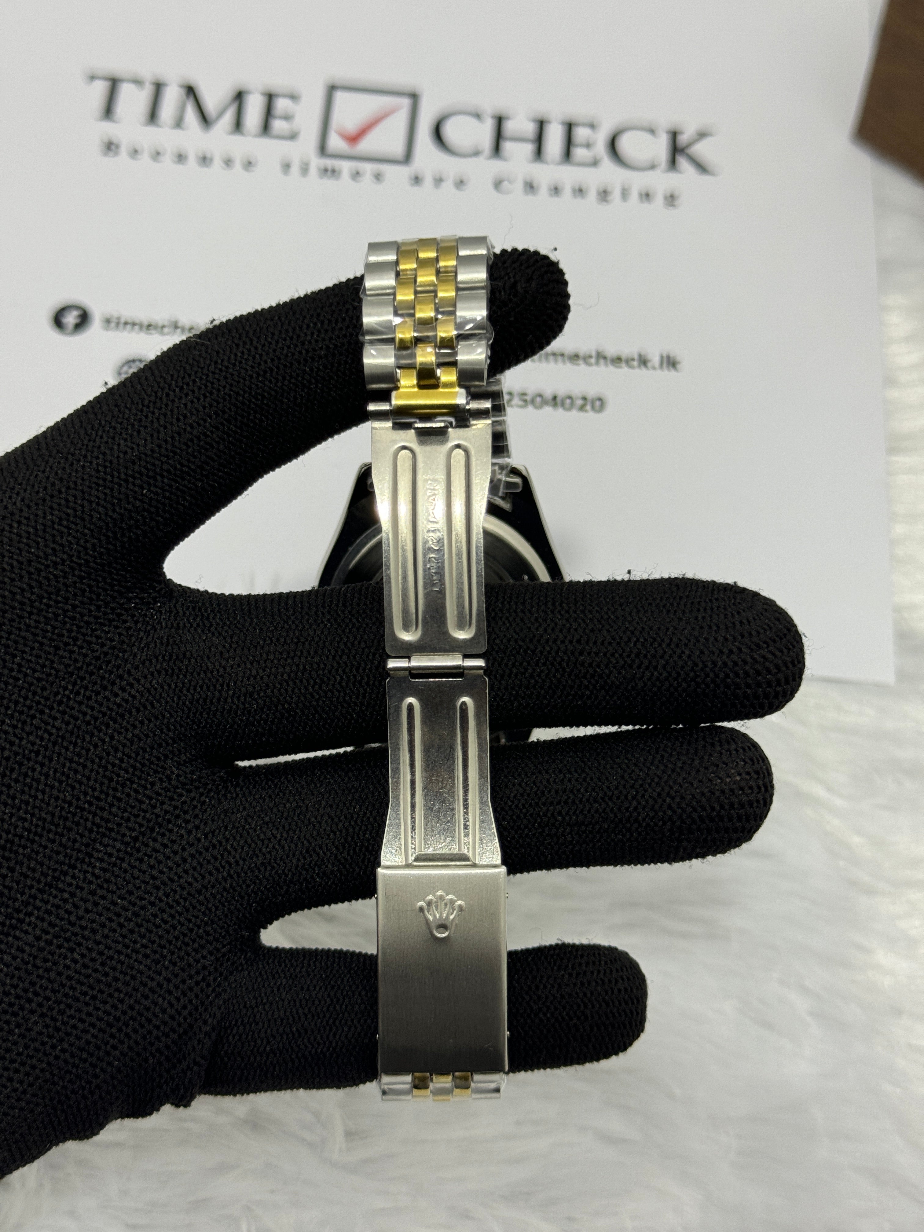 RLX Datejust Two Tone Men's Watch -Silver