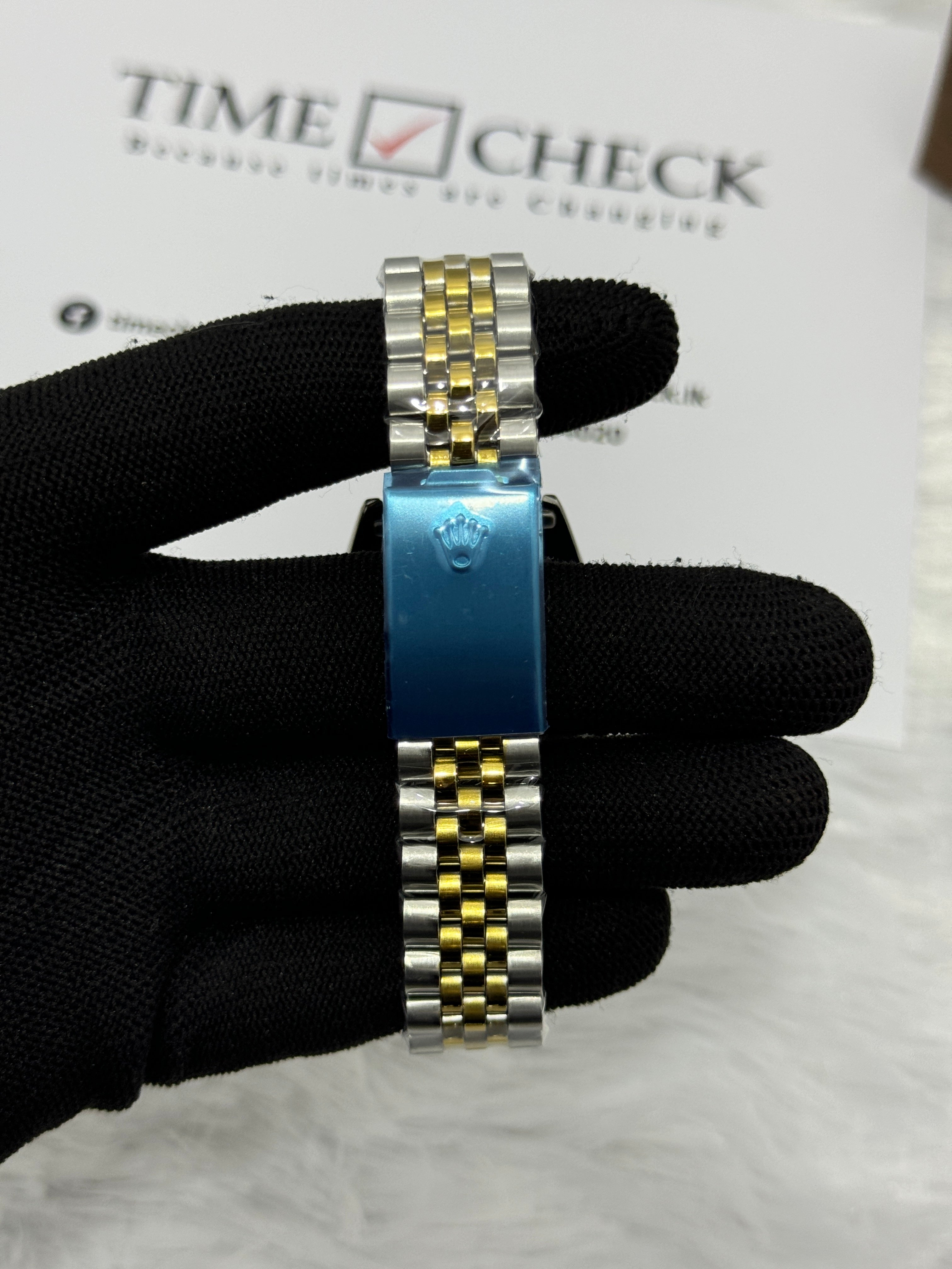 RLX Datejust Two Tone Men's Watch -Black