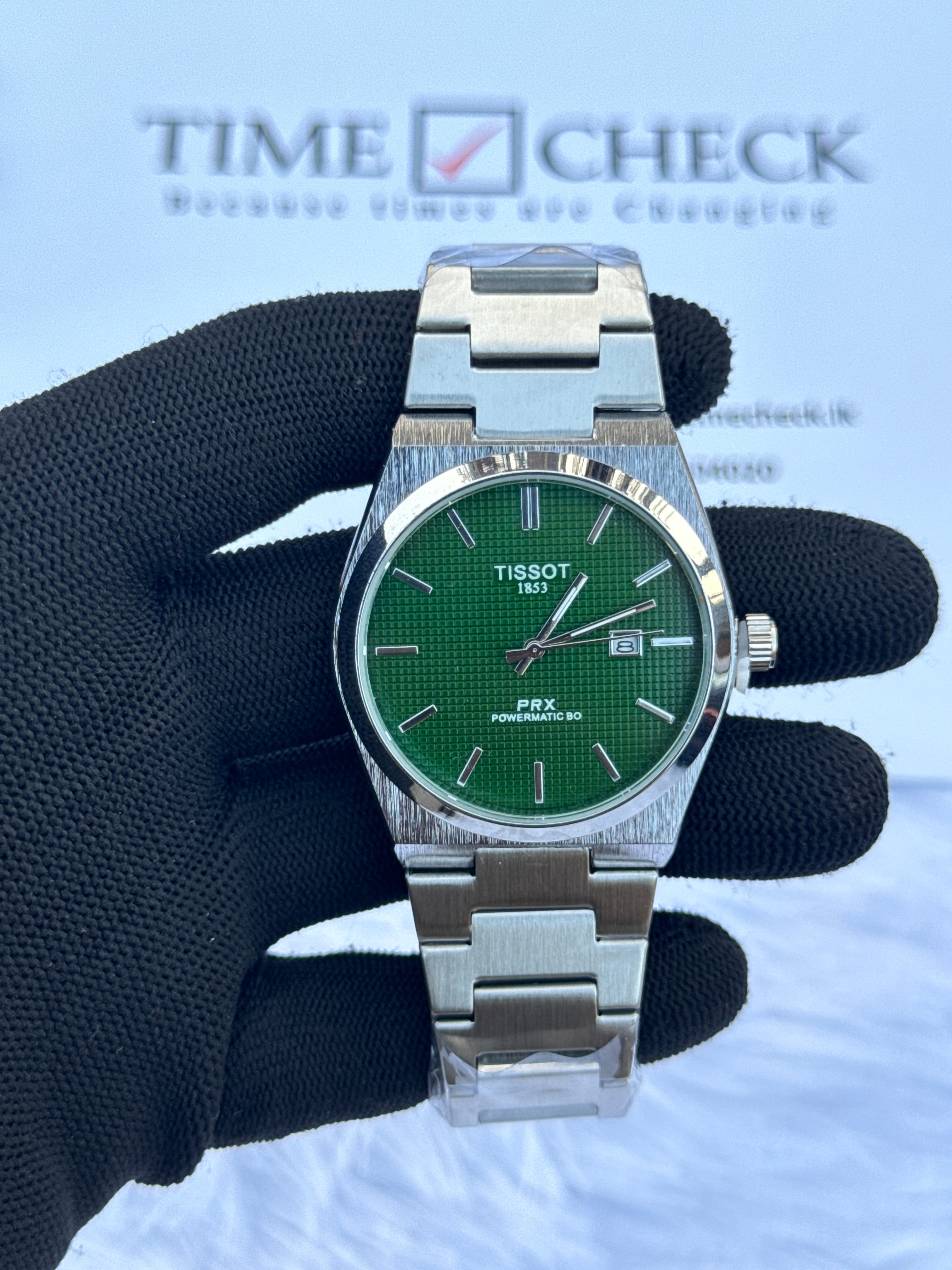 Tissot PRX Watch - Green