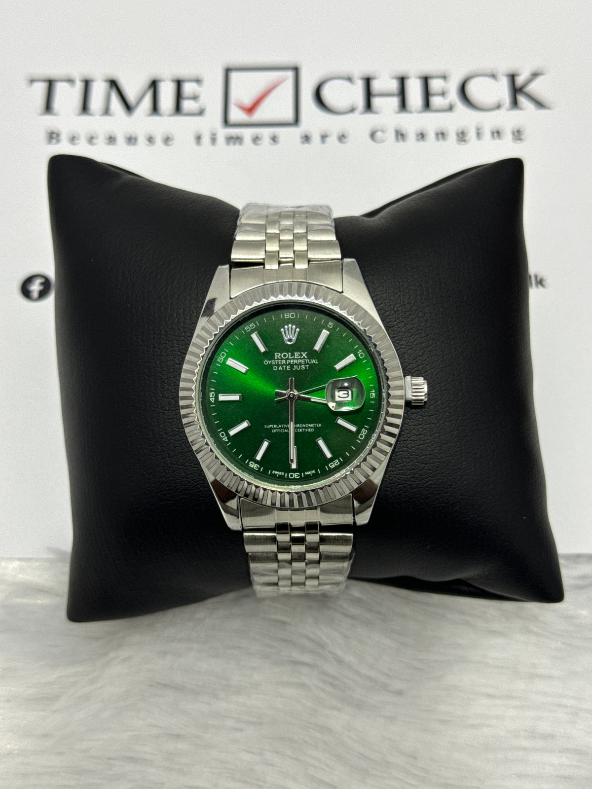 RLX Datejust Men's Watch - Green