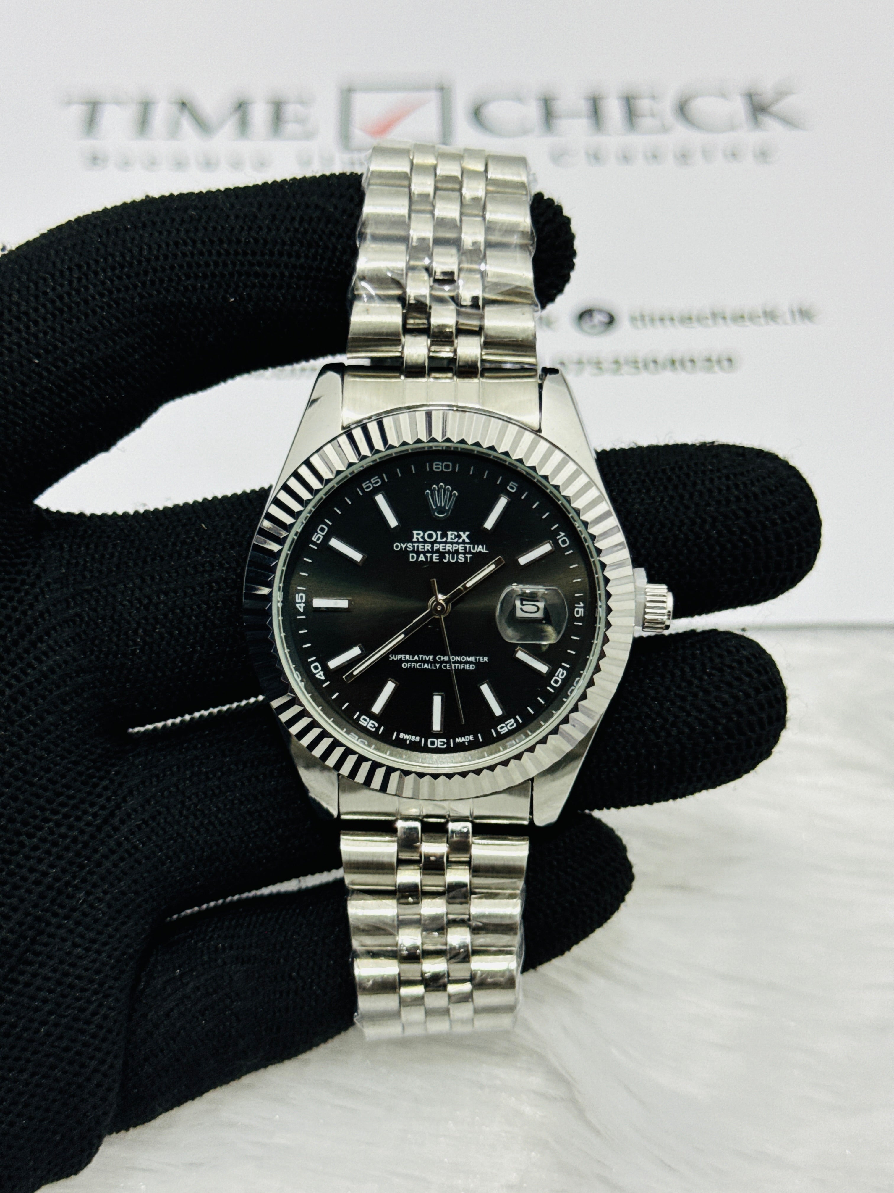 RLX Datejust Men's Watch - Black