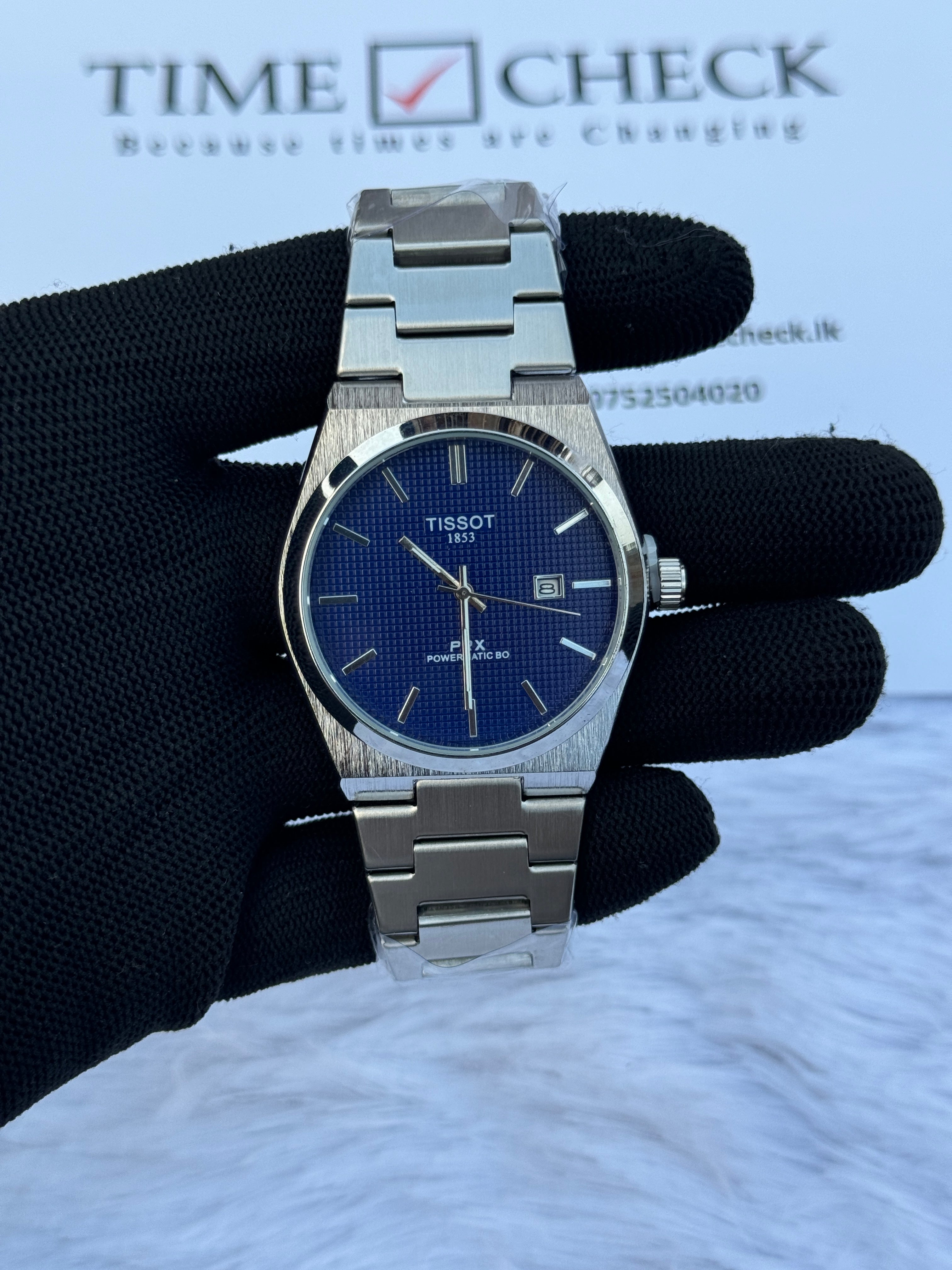 Tissot PRX Watch - Blue