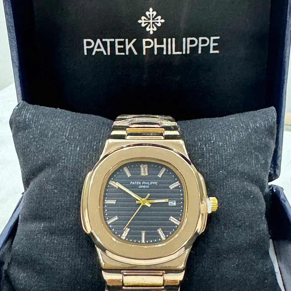 PP Gold Men's Watch - Black